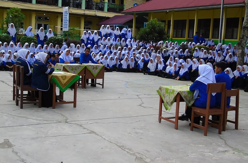 Pesta Demokrasi SMA Negeri 1 Lubuk Sikaping